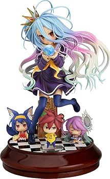 【中古】ノーゲーム・ノーライフ 白 1/7スケール ABS&PVC製 塗装済み完成品フィギュア 二次再販分