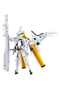 【中古】武装神姫 天使型アーンヴァル 全高約200mm 1/1スケール プラモデル 成型色 KP377