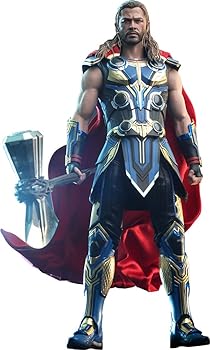 【中古】ムービー・マスターピース ソー:ラブ&サンダー ソー 1/6スケールフィギュア 青 高さ約32センチ