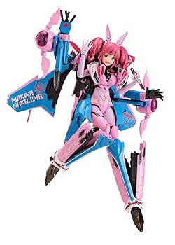 【中古】青島文化教材社 VFG マクロスデルタ VF-31A カイロス マキナ・中島 全高約157mm 色分け済みプラモデル MC-13