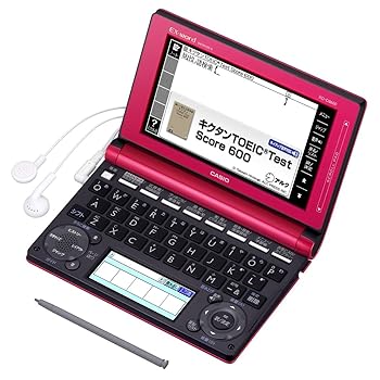 【中古】カシオ EX-word 陰電子字引き ビジネスパーソンモデル 生生しいサクラ色 150コンテンツ 2000物語り 2000古典派音楽名篇音楽フレーズ寄せあつめる ツイン色合い液晶 EX