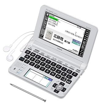 【中古】カシオ 電子辞書 エクスワード 生活教養モデル XD-U6500WE ホワイト｜ハッピーストア藤岡
