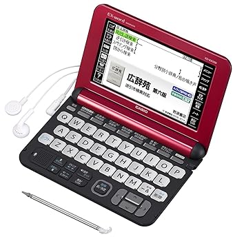 【中古】カシオ 電子辞書 エクスワード 生活・教養モデル XD-K6500RD レッド コンテンツ120