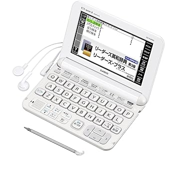 【中古】カシオ 陰電子字引き エクスワード 高校生英語強化因子ひな形 XD-K4900WE 白いこと