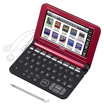 【中古】カシオ 陰電子字引き エクスワード 商行為ひな形 XD-K8700RD 赤いこと コンテンツ180