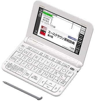 【中古】2019年モデル カシオ 電子辞書 エクスワード 中学生モデル XD-Z3800WE ホワイト 170コンテンツ|ハッピーストア藤岡