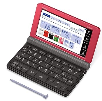 【中古】2019年模範例 カシオ CASIO 陰電子字引き エクスワード 生きて行く模範例 XD-SR6500RD 160コンテンツ 赤いこと