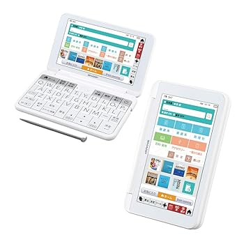 【中古】シャープ 電子辞書 BRAIN 高校生モデル(6教科対応) PW-SH7-W(ホワイト系) 2020年発売モデル