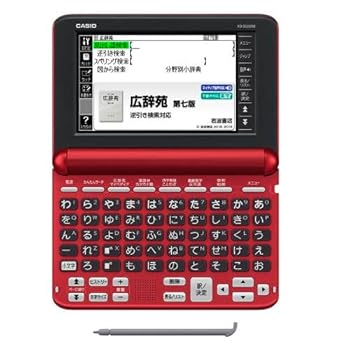 【中古】XD-SG5000RD(レッド) EX-word(エクスワード) 生活･教養モデル 50音キーボード