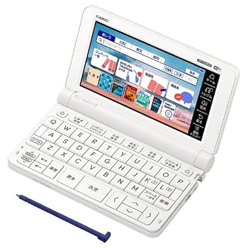 【中古】CASIO XD-SX4820WE EX-word(エクスワード)高校生真似形 白いこと