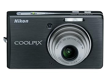 【中古】Nikon デジタル写真器 COOLPIX(クールピクス) S500 710万絵素 アーバンブラック コンパクトデジタルカメラ-カメラ・ビデオカメラ・光学機器