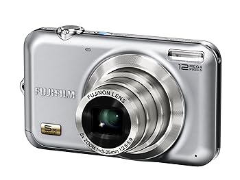 【中古】FUJIFILM デジタルカメラ FinePix(ファインピックス) JX200 1220万画素 ズーム光学5倍 シルバー FX-JX200S
