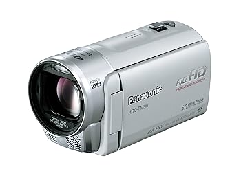 【中古】パナソニック デジタルハイビジョンビデオカメラ TM90 内蔵メモリー64GB ソリッドシルバー HDC-TM90-S