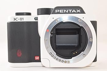 【中古】PENTAX デジタル一眼写真機 K-01 上半身 白いこと/黒いこと K-01BODY WH/BK