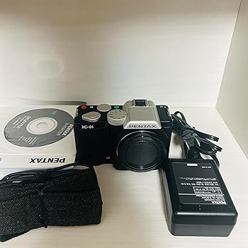 【中古】PENTAX ミラーレス一眼カメラ K-01 ボディ ブラック/ブラック K-01BODY BK/BK