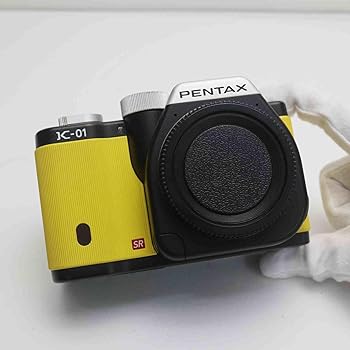【中古】PENTAX デジタル一眼写真機 K-01 上半身 黒いこと/黄色 K-01BODY BK/YE