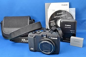 【中古】Canon デジタル写真器 PowerShot G15 約1210万絵素 光学5倍望遠レンズ PSG15