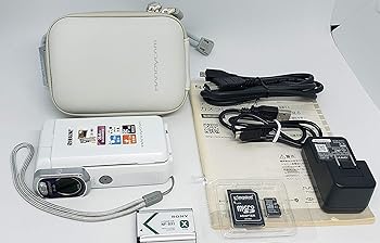 【中古】SONY テレビカメラ HANDYCAM GW66V 光学10倍 10m雨合羽/防塵/耐衝撃 白いこと HDR-GW66V(W)