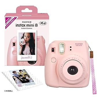 【中古】FUJIFILM インスタントカメラ チェキ instax mini 8 ピンク INS MINI 8 PINK N