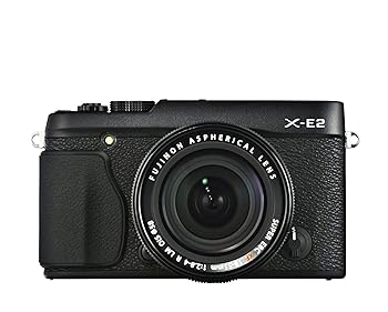 【中古】FUJIFILM 鏡鑑受け答え一眼 X-E2 望遠レンズ一揃いの道具 黒いこと F X-E2B/1855KIT