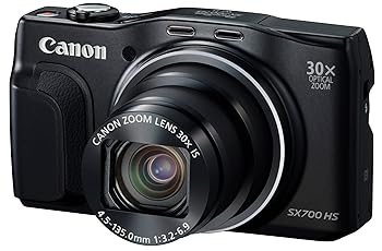 【中古】Canon デジタル写真機 Power Shot SX700 HS 黒いこと 光学30倍望遠レンズ PSSX700HS(BK)