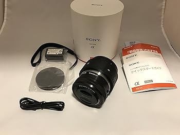 【中古】SONY レンズスタイルカメラ ILCE-QX1 パワーズームレンズキット E PZ 16-50粍 F3.5-5.6 OSS 黒いこと ILCE-QX1L BQ