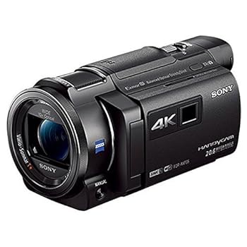 【中古】SONY 4Kテレビカメラ Handycam FDR-AXP35 黒いこと 光学10倍 FDR-AXP35-B