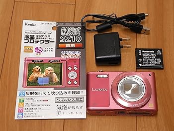 【中古】パナソニック デジタルカメラ ルミックス SZ10 光学12倍 ピンク DMC-SZ10-P
