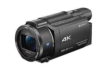 【中古】SONY テレビカメラ FDR-AX55 4K 64GB 光学20倍 黒いこと Handycam FDR-AX55 BC
