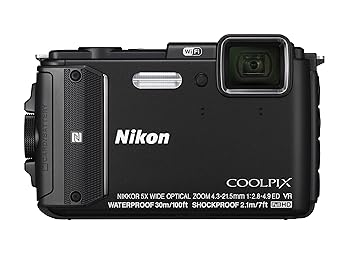 【中古】Nikon デジタル写真機 COOLPIX AW130 黒いこと BK