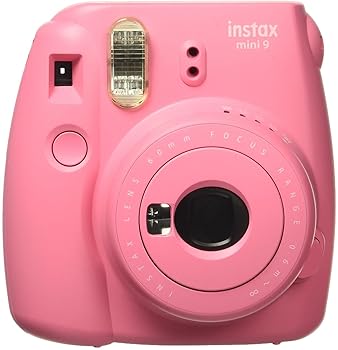 【中古】Fujifilm Instax Mini 9インスタント写真機 - フラミンゴサクラ色 (サクラ色)