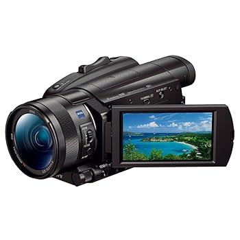 【中古】SONY(ソニー) 4K テレビカメラ Handycam FDR-AX700 黒いこと 光学望遠レンズ12倍 1.0型 Exmor RS CMOS検知器 FDR-AX700