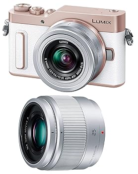 【中古】パナソニック ミラーレス一眼カメラ ルミックス GF10 ダブルレンズキット 標準ズームレンズ/単焦点レンズ ホワイト DC-GF10W-W