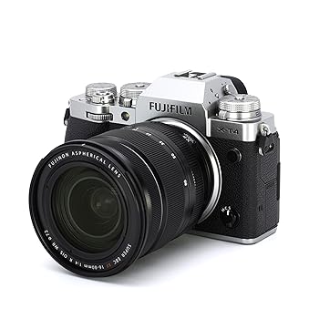 【中古】富士フイルム(FUJIFILM) 銀鏡受け答え一眼写真機 X-T4水晶体一揃いの道具 しろがね色 X-T4LK-1680-S
