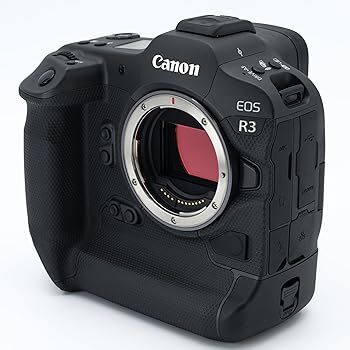 【中古】Canon EOS R3 上半身 フルサイズ 銀鏡レスカメラ キヤノン