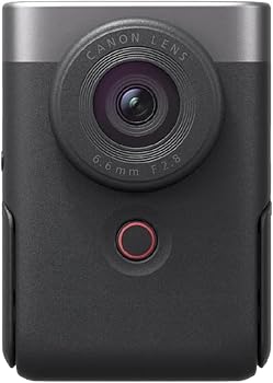 【中古】Canon Vlog写真機 PowerShot V10 しろがね色 PSV10SL [並行輸入品]