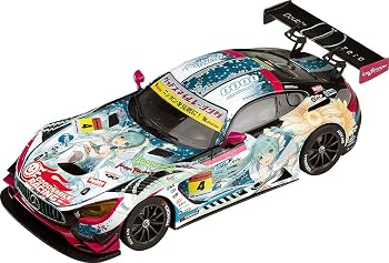 【中古】レーシングミク 2017Ver. グッドスマイル 初音ミク AMG 2017開幕戦優勝Ver. 1/32スケール ABS製 塗装済み完成品ミニカー｜ハッピーストア藤岡