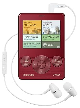 【中古】CASIO デジタル英会話学習機 joy study 日常会話&接客英会話モデル JY-S01RD レッド｜ハッピーストア藤岡