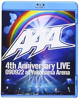 【中古】(非常に良い)AAA 4th Anniversary LIVE 090922 at Yokohama Arena [Blu-ray]｜ハッピーストア藤岡