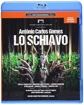 【中古】(非常に良い)アントーニョ・カルロス・ゴメス:歌劇《ロ・スキアーヴォ（奴隷)》 [Blu-ray]｜ハッピーストア藤岡