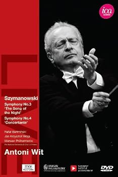 【中古】シマノフスキ:交響曲 第3番「夜の歌」/交響曲 第4番「協奏交響曲」 [DVD]｜ハッピーストア藤岡