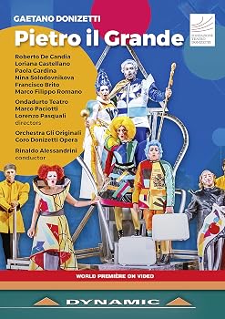 【中古】(非常に良い)ドニゼッティ: 歌劇《ピエトロ大帝、ロシアのツァーリ》 [DVD]｜ハッピーストア藤岡