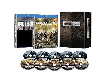 【中古】バンド・オブ・ブラザース/ザ・パシフィック ブルーレイ セット(初回限定生産/10枚組) [Blu-ray]｜ハッピーストア藤岡