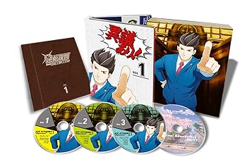 【中古】(非常に良い)逆転裁判~その「真実」、異議あり! ~ DVD BOX Vol.1(完全生産限定版)|ハッピーストア藤岡