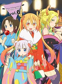 【中古】(非常に良い)小林さんちのメイドラゴン 6 [Blu-ray]｜ハッピーストア藤岡 10,427円