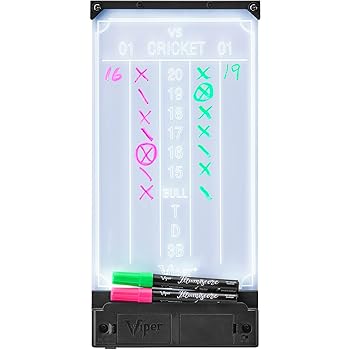 【中古】(非常に良い)[バイパー]Viper by GLD Products Viper Illumiscore Light Up Dartboard Scoreboard, Cricket and 01 Dart Games 41-0401 [並行輸入品]｜ハッピーストア藤岡