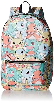 【中古】(非常に良い)[バイオワールド]bioWorld Pok?mon Pastel Kanto Starters All Over Print Backpack 190371345272 [並行輸入品]｜ハッピーストア藤岡
