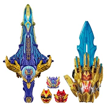 【中古】[バンダイ(BANDAI)] ナンバーワン戦隊ゴジュウジャー DXリョウテガソード&テガソード ゴジュウジャー最強No.1セット 対象年齢 3 才以上｜ハッピーストア藤岡