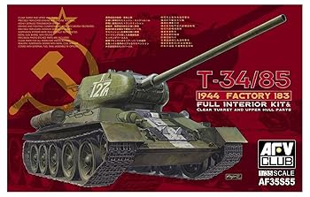 【中古】AFVクラブ 1/35 T-34/85第183工場製 クリアー成型限定版 プラモデル｜ハッピーストア藤岡