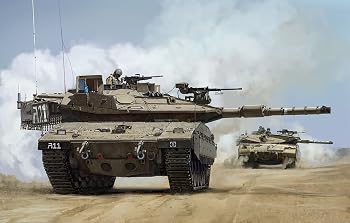 【中古】1/35スケール イスラエル主力戦車メルカバ Mk.4M トロフィーアクティブ防護システム搭載(プラモデル)|ハッピーストア藤岡